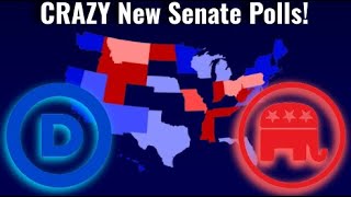 Senate Election Map Based on SHOCKING Averages October 5th [upl. by Erminie]