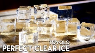 Tovolo Perfect Clear Ice Cubes  Ice Hammock [upl. by Salokcin]