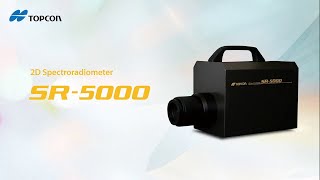 SR5000 2D Spectroradiometer  TOPCON TECHNOHOUSE [upl. by Yerfdog]