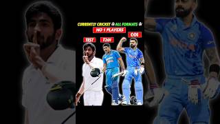 Currently Cricket के All Formats में No1 Players कौन कौन हैं [upl. by Ecinehs]