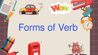 Forms of Verb  Learn To Lead With KohheNoor [upl. by Ynaitirb]