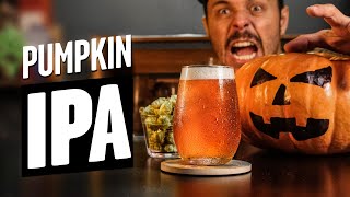 CERVEJA COM ABÓBORA PUMPKIN IPA 🎃 [upl. by Niliram54]