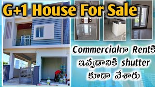 G1 House for sale with shutter for commercial purpose realestate houseforsale [upl. by Namrej965]