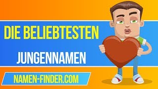 Die beliebtesten Vornamen für Jungen 👦 [upl. by Yonatan296]