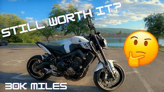 Yamaha FZ09 Review Still The Ultimate Hooligan Bike [upl. by Attenat]