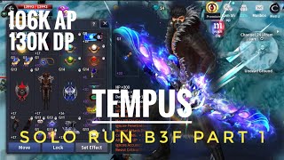 Cabal Mobile PHVN  Tempus solo run b3f part 1 with durational accessories [upl. by Feerahs]