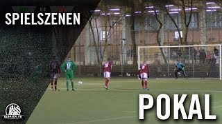 Hamm United FC  SV HalstenbekRellingen Achtelfinale Pokal der 1 Herren 201617  Spielszenen [upl. by Hgielrahc]