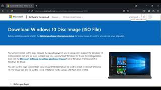 STEPS TO DOWNLOAD WINDOWS 10 ISO IN LESS THAN 2 MINS [upl. by Razec535]