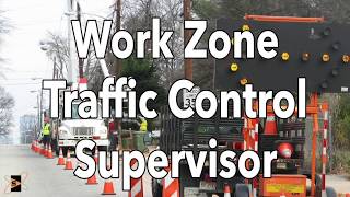 WZTCS Training Work Zone Traffic Control Supervisors [upl. by Yrogerg]