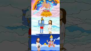 Jesus knows the true god ❤️hinduism sanatandharm hindugod familyguy [upl. by Letta]