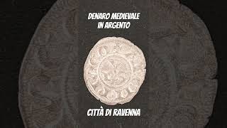 Denaro medievale di Ravenna in argento  medieval Italian silver coin [upl. by Meara853]