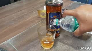 Oc blue officers choice blue whisky review in hindi Rs 380 [upl. by Oiliduab48]