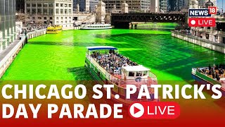 Chicago St Patricks Day Parades 2024 LIVE  69th Chicago St Patricks Day LIVE  USA News LIVE [upl. by Sad]