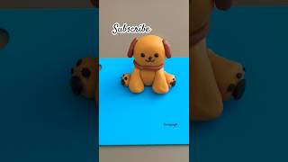 Clay Puppy🐶airdryclayclaypuppylabradortrendingshortsviralsuperclaykawaiicharmsdiyartyt [upl. by Yreved]