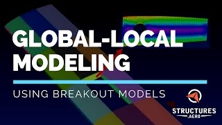 Global  Local Modeling in Femap using Breakout Models Submodeling [upl. by Aileve]