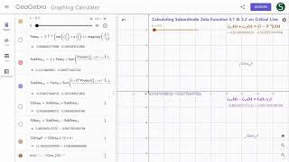 Calculating Subordinate Zeta Function 31 amp 32 on Critical Line2 [upl. by Shalom]