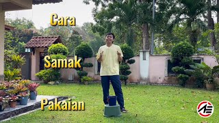 Cara untuk samaksertu pakaian [upl. by Shaffert237]