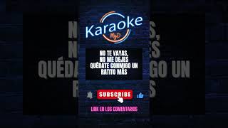 Rodrigo Tapari  No te vayas Karaoke Profesional karaoke2024 rodrigotapari cumbias [upl. by Ruthven]