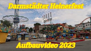 Darmstädter Heinerfest Aufbauvideo 2023 [upl. by Nora]