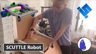 SCUTTLE Robot v3 Unboxing Episode 1 [upl. by Llerral]