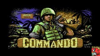 Commando Arcade COMMODORE 64  116000 [upl. by Esille3]