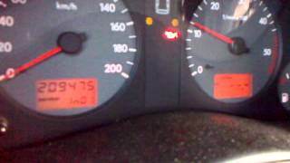 SEAT Alhambra 99 19 TDI cold start 24C [upl. by Malvin]