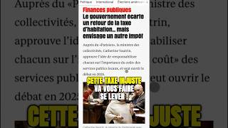 TAXE dhabitation le retour 💥 Nouvelle dinguerie sur les impôts  🏠💸 impots taxes [upl. by Thoma384]