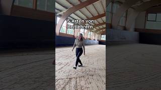 Und welcher Typ ist Dein Reitlehrer 🤭 reitlehrer reitunterricht reittraining equestrian pferd [upl. by Gapin]