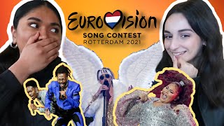 Canadians REACT to Eurovision 2021 The Netherlands Norway Malta AND MORE [upl. by Eelyac]