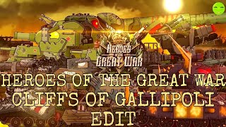 Heroes Of The Great War  Cliffs Of Gallipoli Edit 2024 Teaser 010624 [upl. by Donough]