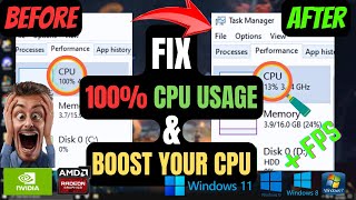 How to Fix 100 CPUDISK Usage in Windows 1110 [upl. by Janot]