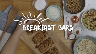 How to Make KidFriendly Homemade Breakfast Bars Recipe [upl. by Hewitt]