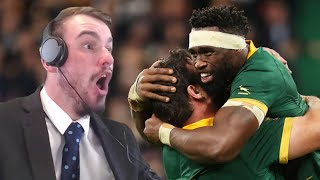 SPRINGBOKS vs ALL BLACKS Final Moments REACTION Rugby Championship 2024 [upl. by Cissiee]