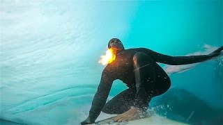 GoPro  Jamie OBrien  Teahupoo 071715  Wave 2  Surf [upl. by Ailemap]