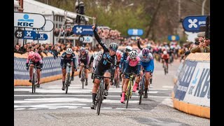 UCI Womens Cycling Europe Tour 11 2nd Scheldeprijs vrouwen elite [upl. by Tomlinson125]