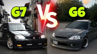 Qual melhor compra  Civic G6 ou G7 [upl. by Erised279]