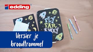 Tutorial – Versier je broodtrommel of die van je kids [upl. by Lynett470]