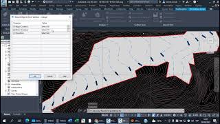 Metrado de zanjas de infiltración usando Civil 3Dcomando Dataextraction [upl. by Schlessel]