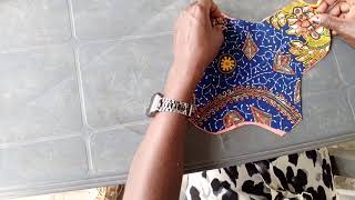 How to Make ReusablePads handmade NkosuoReusablePads NkosuoInitiative [upl. by Delphina]