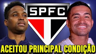 ACEITOU A PRINCIPAL CONDIÇÃO DO SÃO PAULO Será absolutamente Histórico o SPFC Fechar [upl. by Philps]