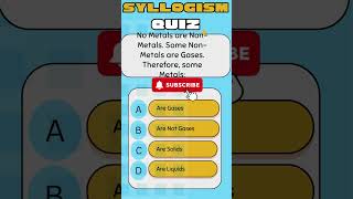 Syllogism Practice Questions 27  Syllogism Reasoning Tricks  Genius Gird Syllogism reasoning [upl. by Agnew]