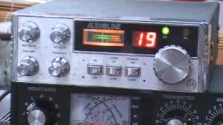 Audioline 341 UK 2781 CB Radio [upl. by Ellette]