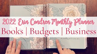 BOOKS  BUDGETS  BUSINESS  EC MONTHLY PLANNER  2022 Planners [upl. by Hime882]