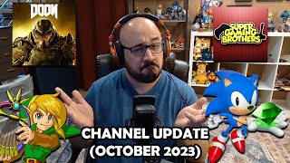 Channel Update October 2023  Charity Event SGB Upcoming Videos [upl. by Mcquade]