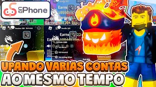 Melhor EMULADOR e SCRIPT pra BLOX FRUIT pra UPAR 6 CONTAS ao MESMO TEMPO 🍎 Pega CDK V4 Shark [upl. by Broder]