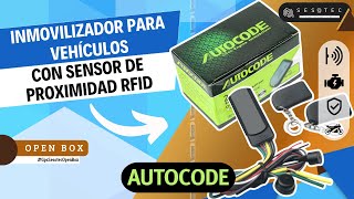 GpsSesotecOpenBoxYa no temas al dejar tu carro en la calle gracias al nuevo inmovilizador RFID [upl. by Hakon]