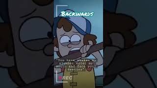 The tooth backward message decoded Gravity falls [upl. by Dianthe]