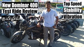 2019 Dominar 400 UG  Detailed Test Ride Review Dominar New update  Tamil  B4Choose [upl. by Ahsyekat]