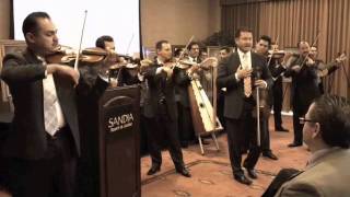 Mariachi Vargas playing Sabes Una Cosa for Maestro Ruben Fuentes [upl. by Elleinnad927]