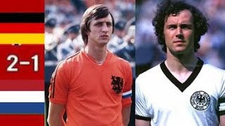 Germany 2 x 1 Netherlands Johan Neeskens Cruyff ●1974 World Cup Final Extended Goal amp Highlights [upl. by Harts302]